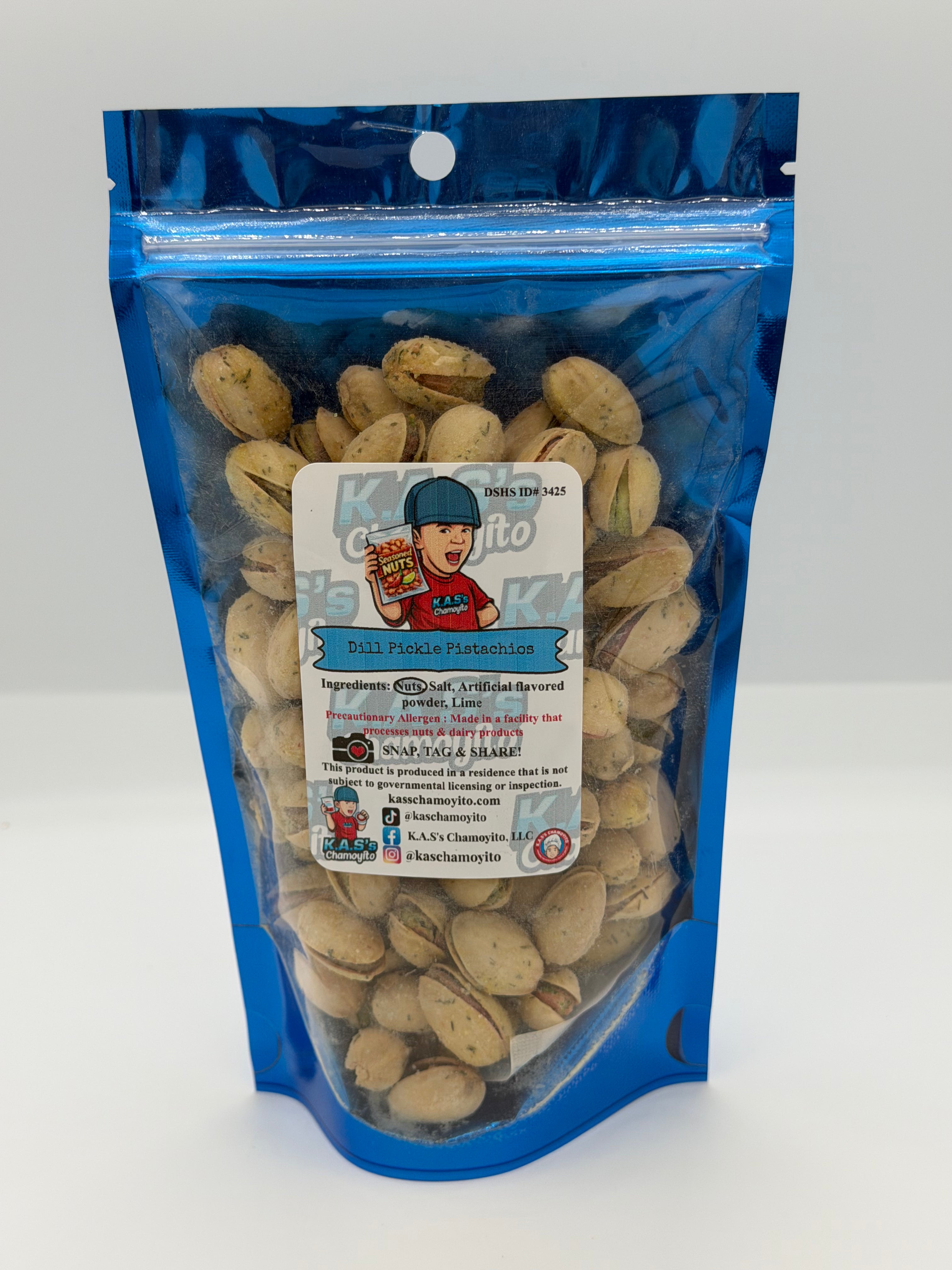 Dill Pickle Seasoned Pistachios