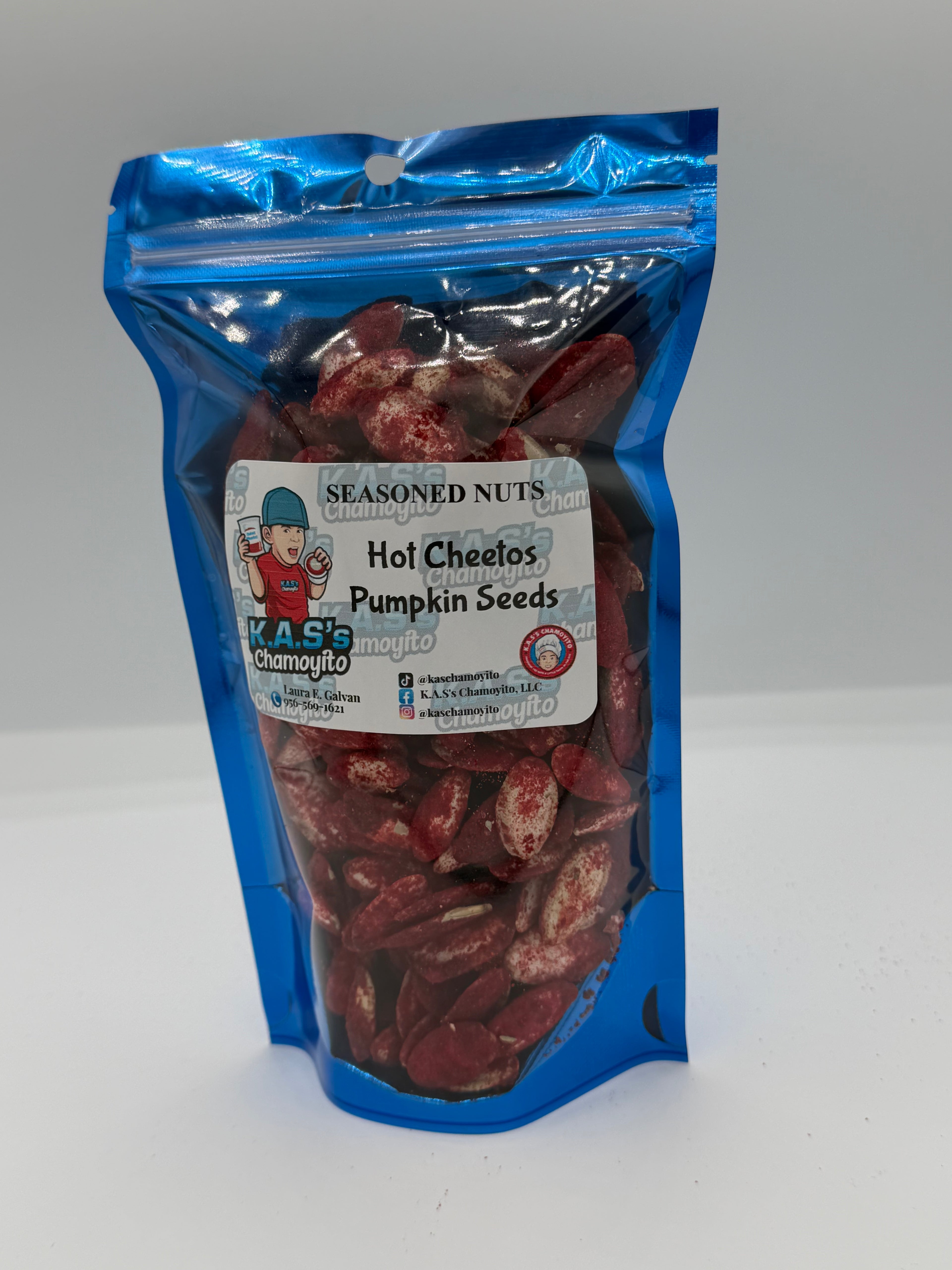 Hot Cheetos Seasoned Pumpkin Seeds