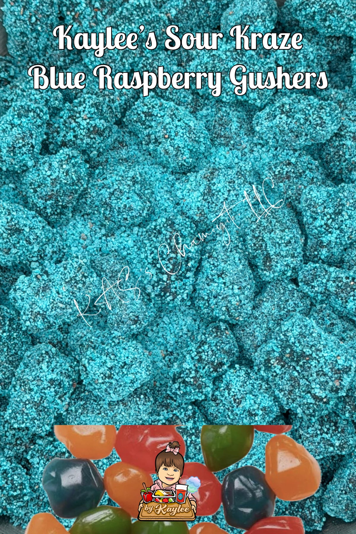Sour Kraze Blue Raspberry Gushers