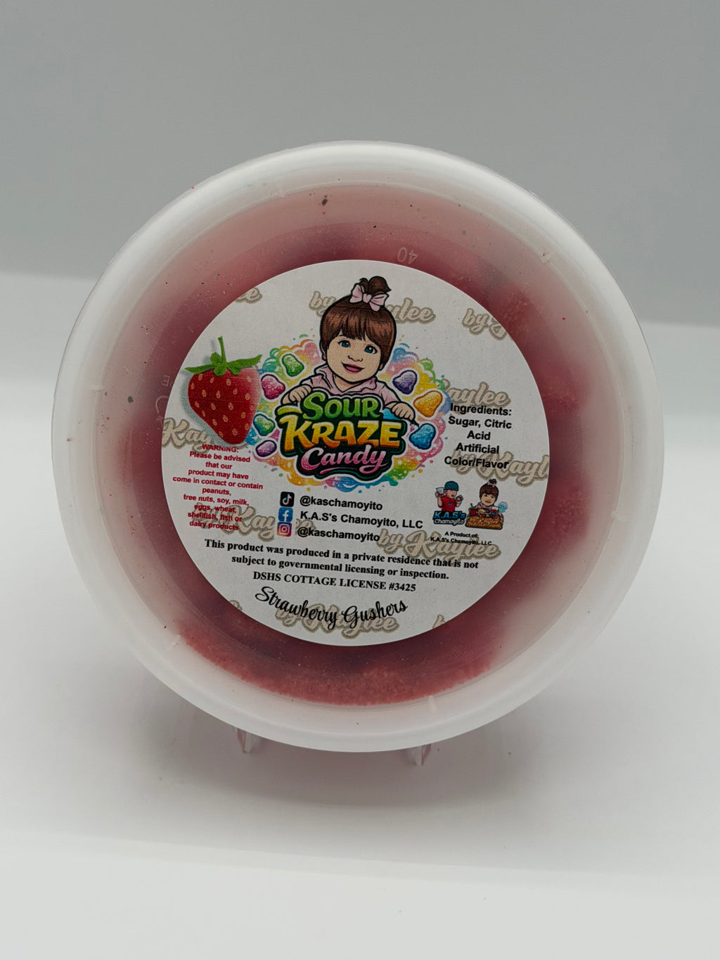 Sour Kraze Strawberry Gushers