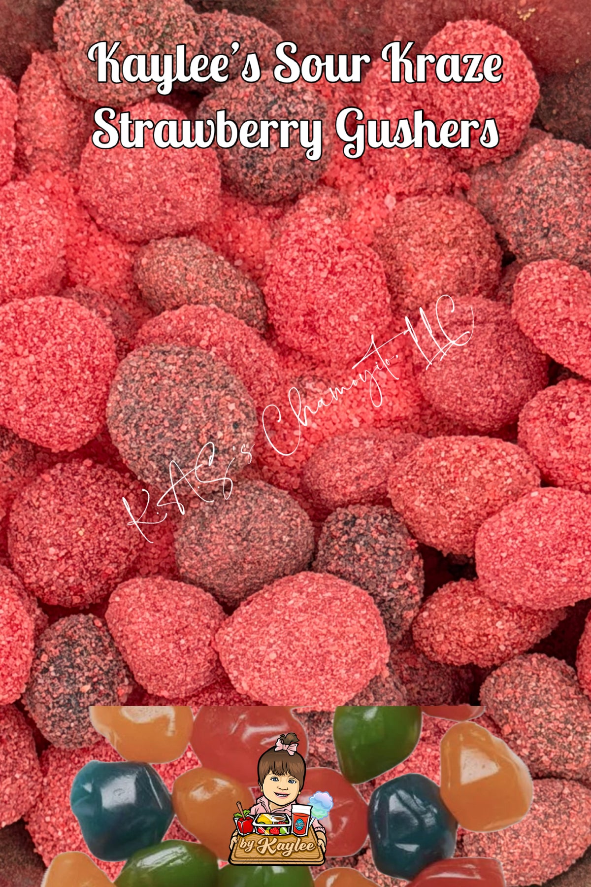 Sour Kraze Strawberry Gushers