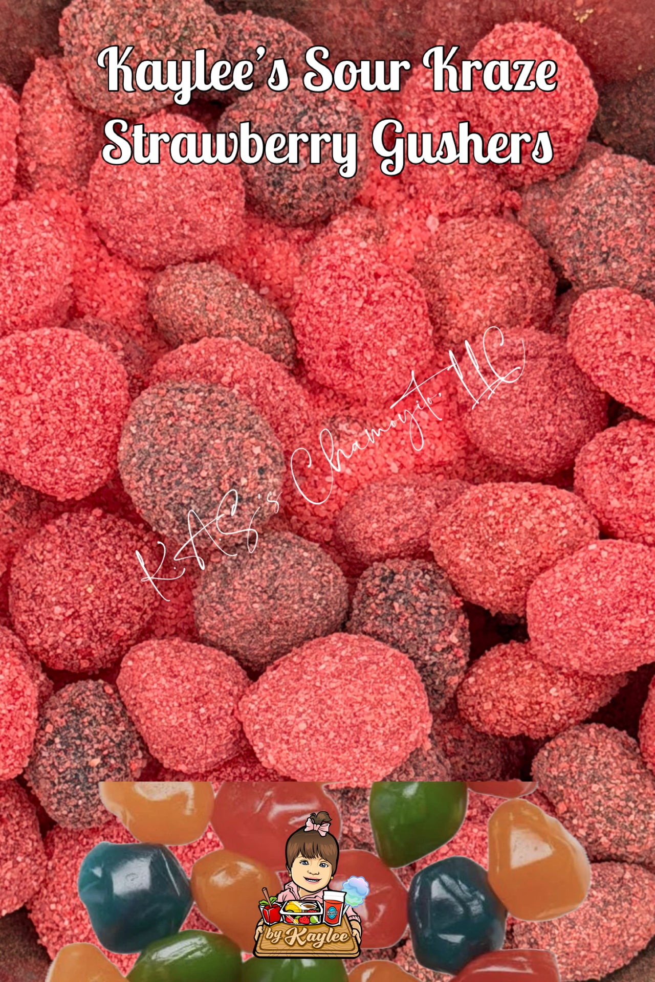 Sour Kraze Strawberry Gushers