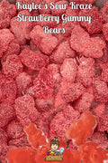 Sour Kraze Strawberry Gummy Bears