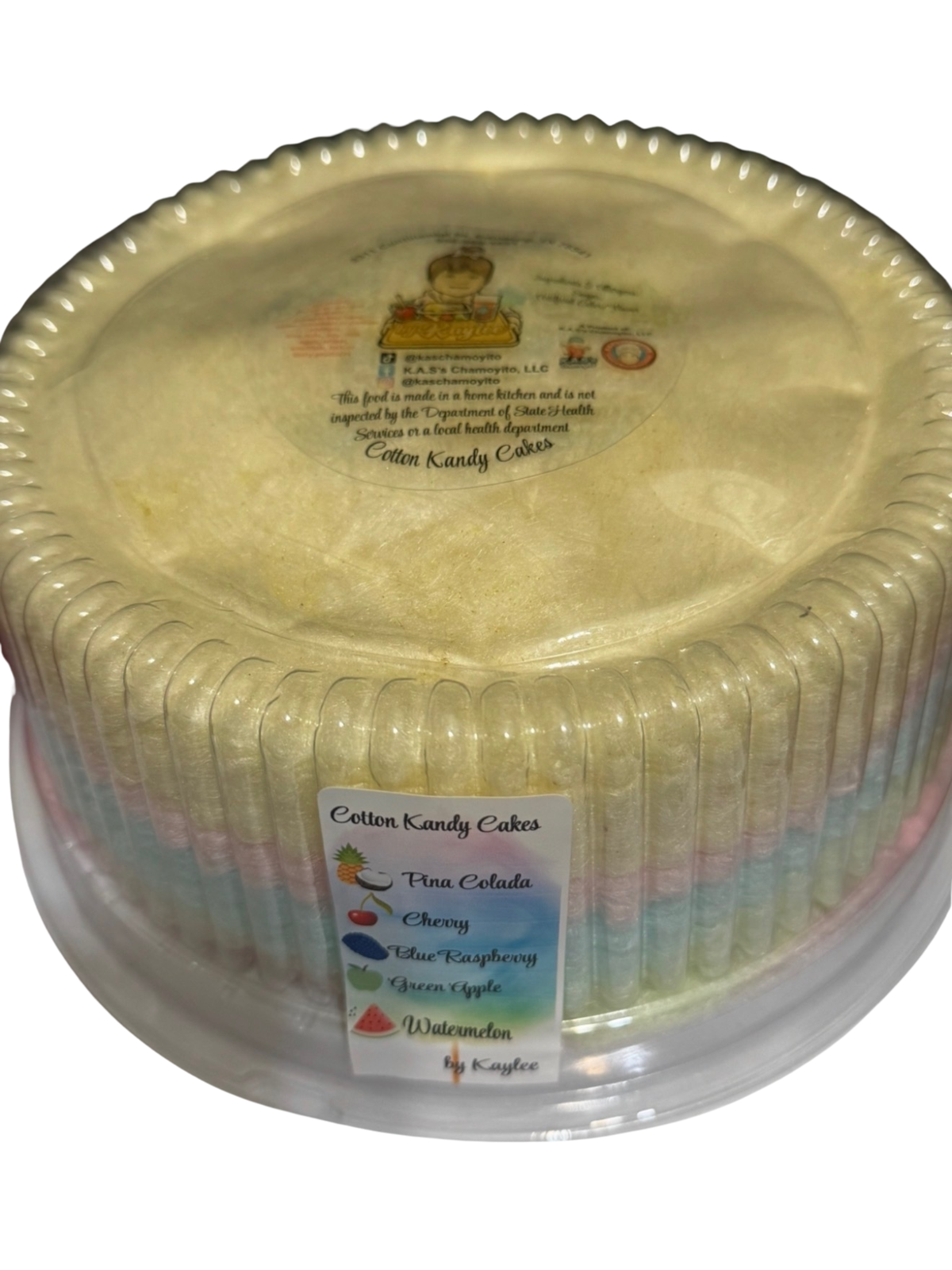 Cotton Candy Cake