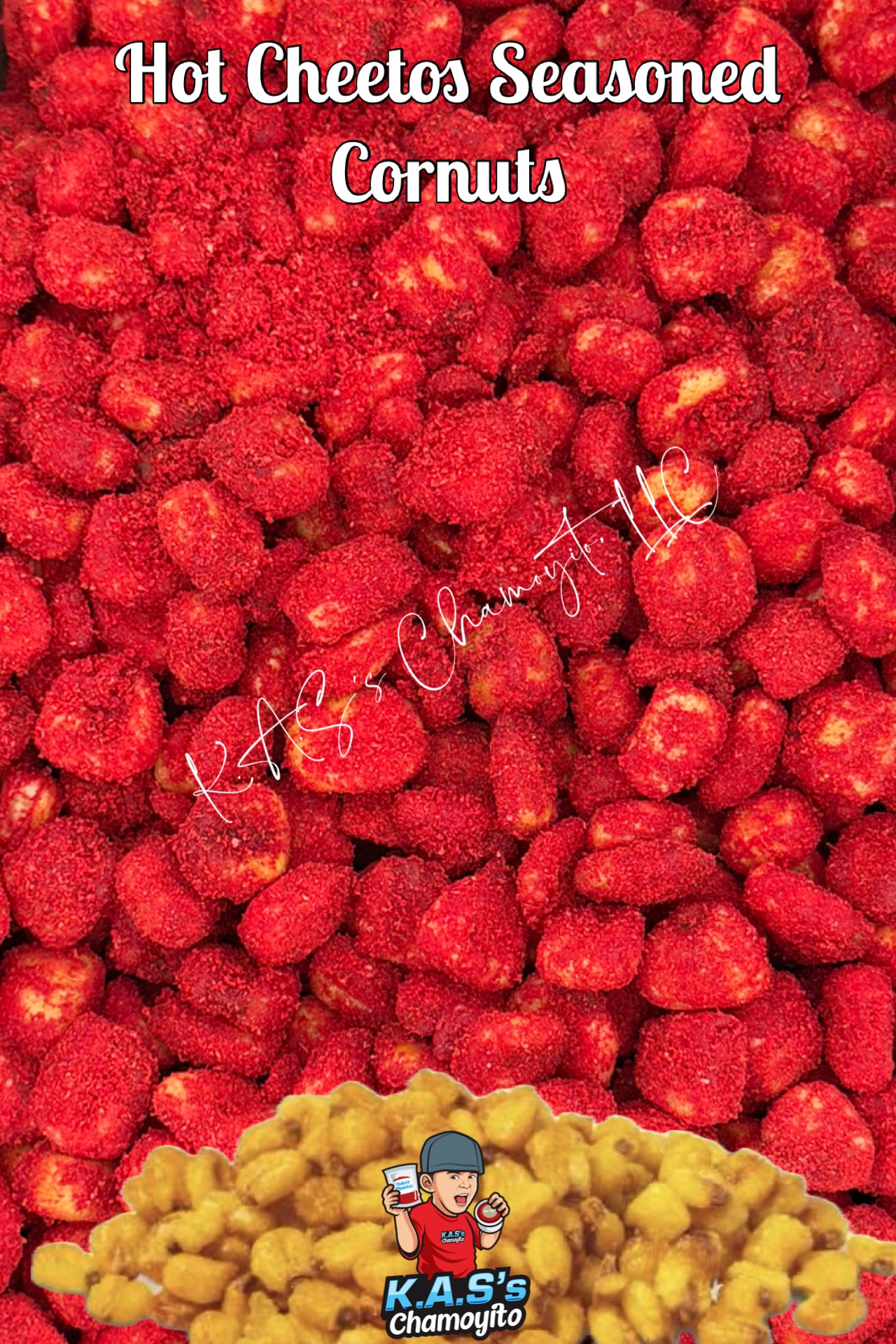 Hot Cheetos Seasoned Cornuts