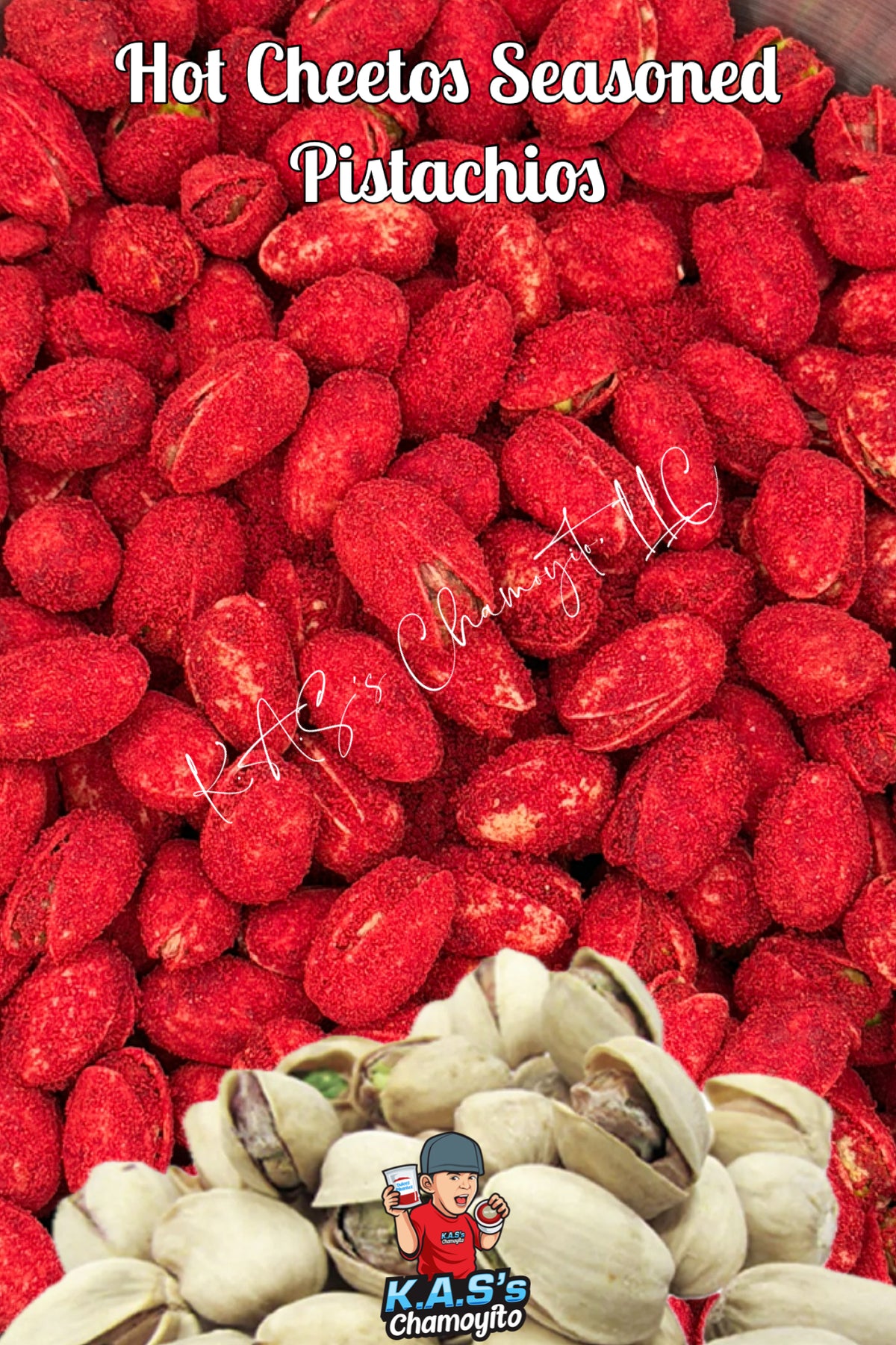Hot Cheetos Seasoned Pistachios