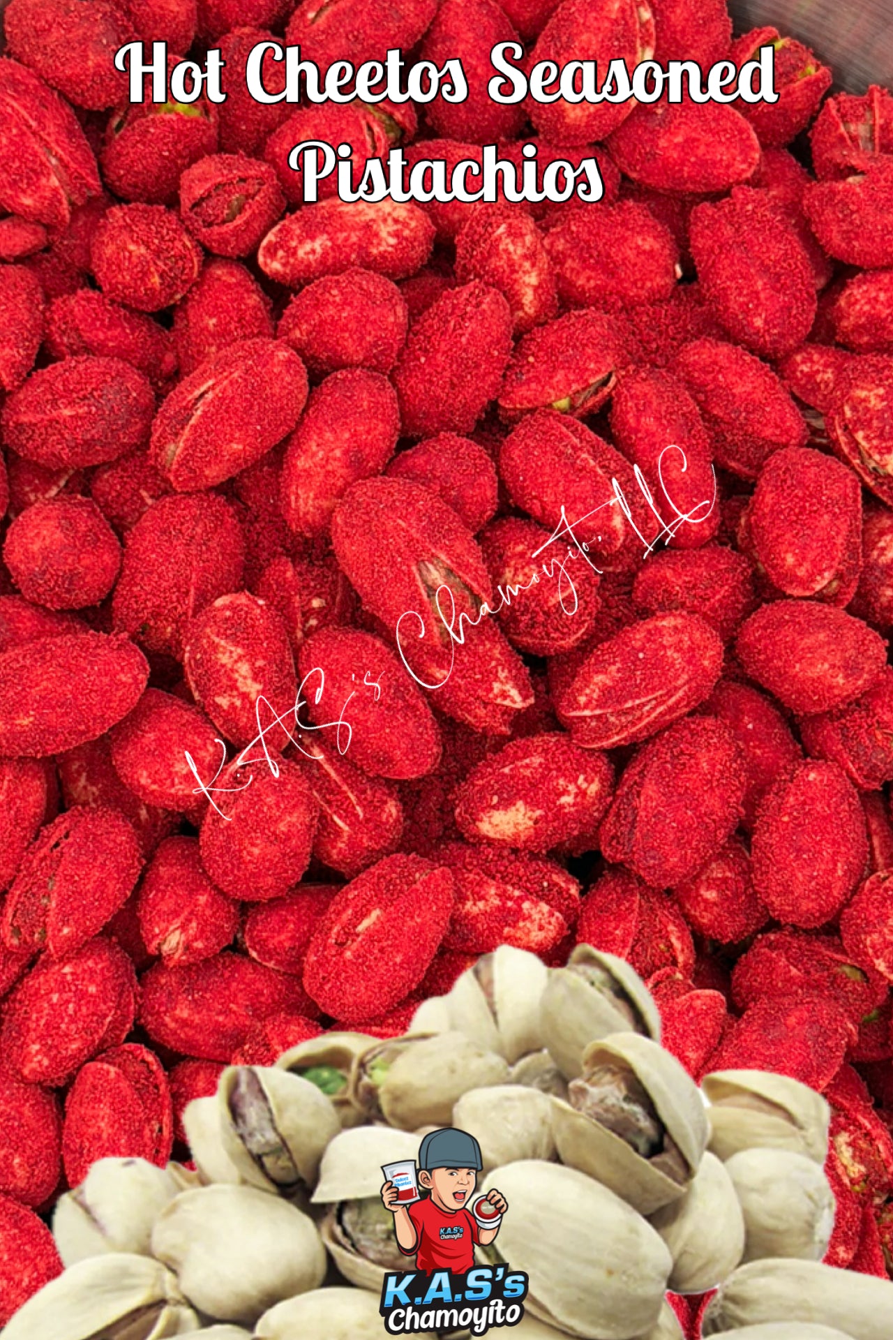 Hot Cheetos Seasoned Pistachios