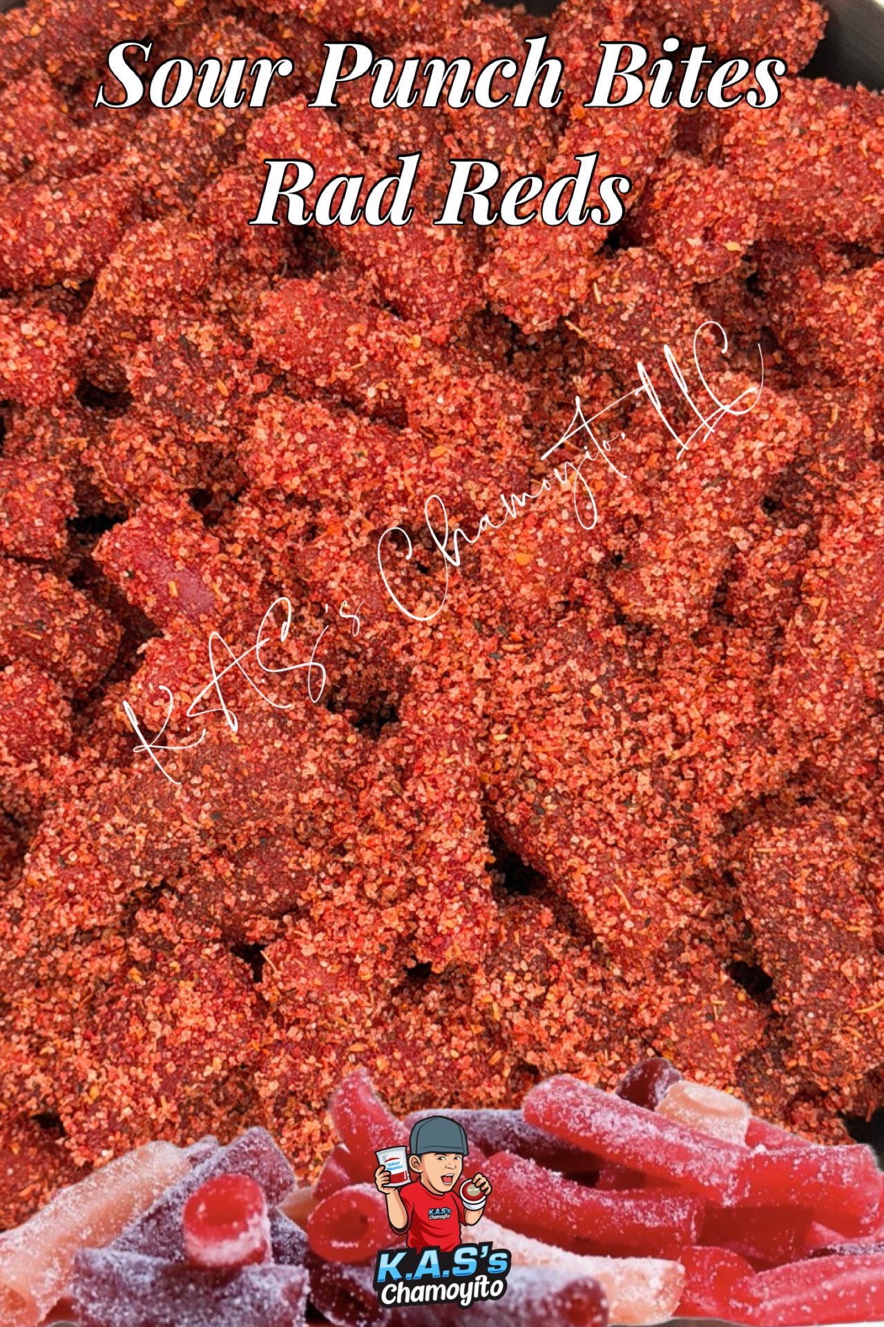 Sour Patch Bites Rad Reds