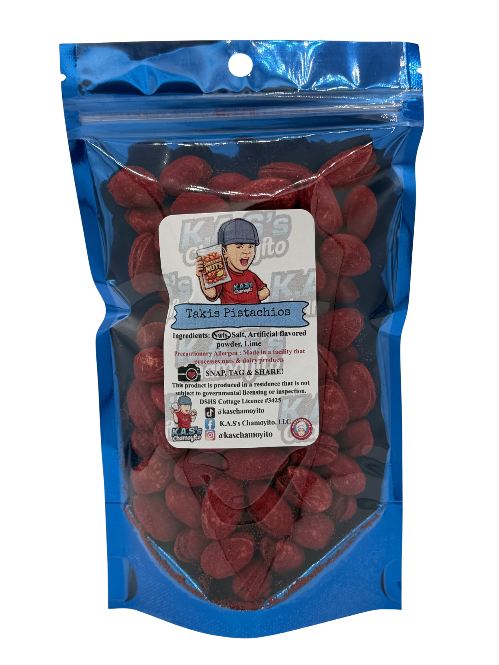 Takis Seasoned Pistachios